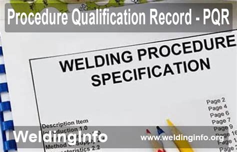 pqr welding report